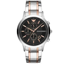Emporio Armani AR11165 Men’s Analogue Quartz Stainless Steel Black Dial 43mm Watch