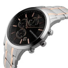 Emporio Armani AR11165 Men’s Analogue Quartz Stainless Steel Black Dial 43mm Watch