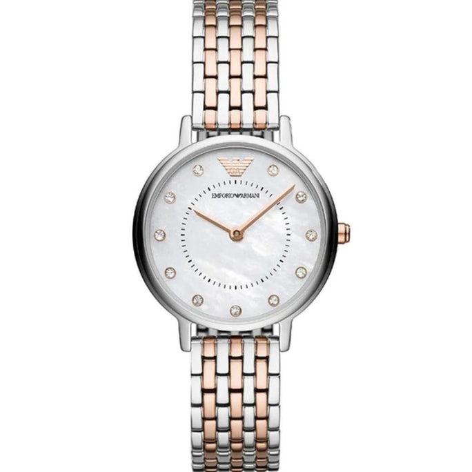 Emporio Armani AR2508 Women’s Quartz Stainless Steel Mother of Pearl Dial 32mm Watch