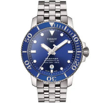 Tissot T120.407.11.041.00 Men’s Swiss Made Powermatic Silver Stainless Steel Blue Dial 43mm Watch