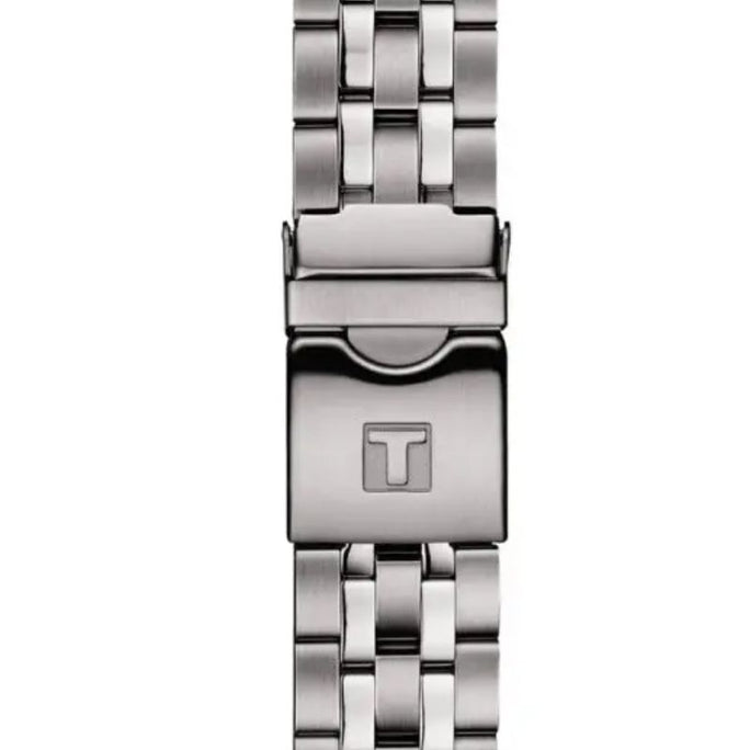 Tissot T120.407.11.041.00 Men’s Swiss Made Powermatic Silver Stainless Steel Blue Dial 43mm Watch