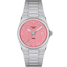 Tissot T137.210.11.331.00 Unisex Quartz Swiss Made Silver Stainless Steel Pink Dial 35mm Watch