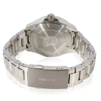 Tag Heuer WAY2015.BA0927 Aquaracer Men’s Automatic Swiss Made Silver Stainless Steel Green Dial 43mm Watch