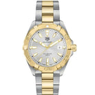 Tag Heuer WBD1120.BB0930 Aquaracer Men’s Quartz Swiss Made Two-tone Stainless Steel Grey Dial 41mm Watch