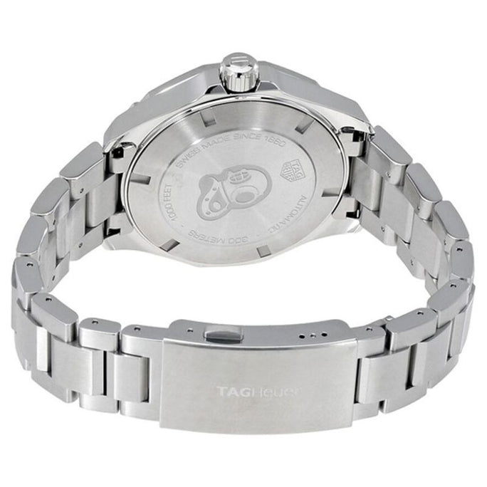 Tag Heuer WAY2012.BA0927 Aquaracer Men’s Automatic Swiss Made Silver Stainless Steel Blue Dial 43mm Watch