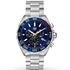 Tag Heuer CAZ101AB.BA0842 Men’s Quartz Swiss Made Silver Stainless Steel Blue Dial 43mm Watch