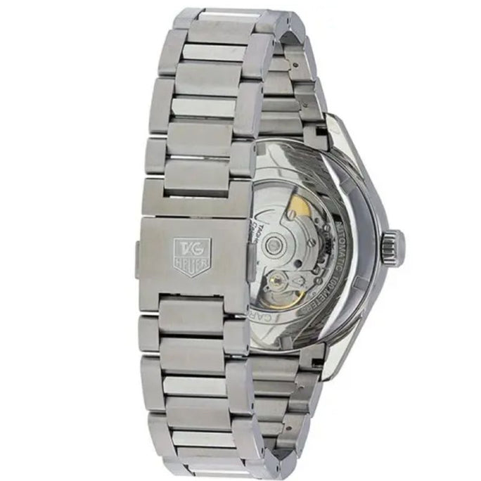 Tag Heuer WAR201A.BA0723 Carrera Men’s Automatic Swiss Made Silver Stainless Steel Black Dial 41mm Watch