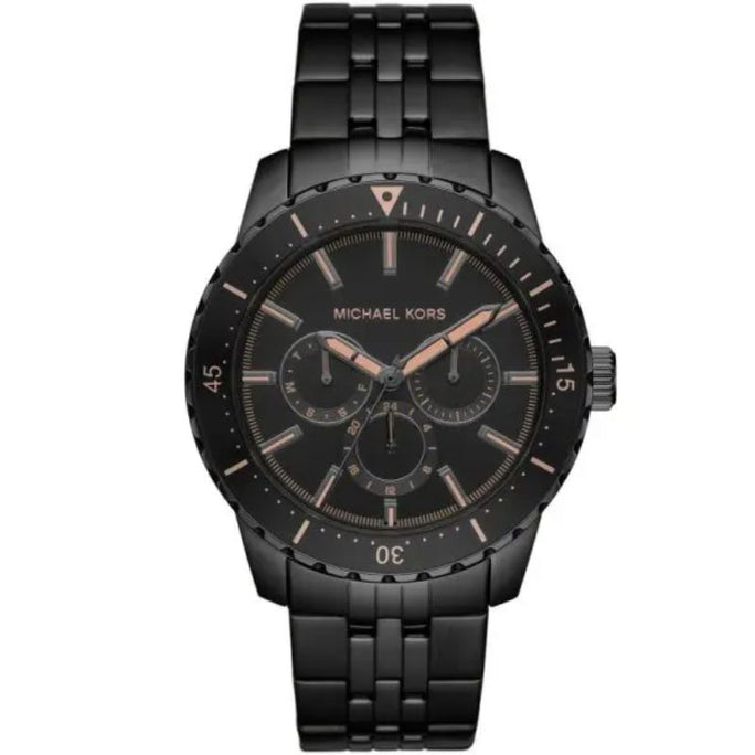 Michael Kors MK7157 Men’s Chronograph Quartz Stainless Steel Black Dial 44mm Watch