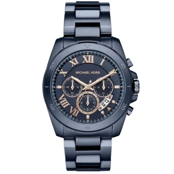 Michael Kors MK8610 Men’s Chronograph Quartz Stainless Steel Blue Dial 44mm Watch