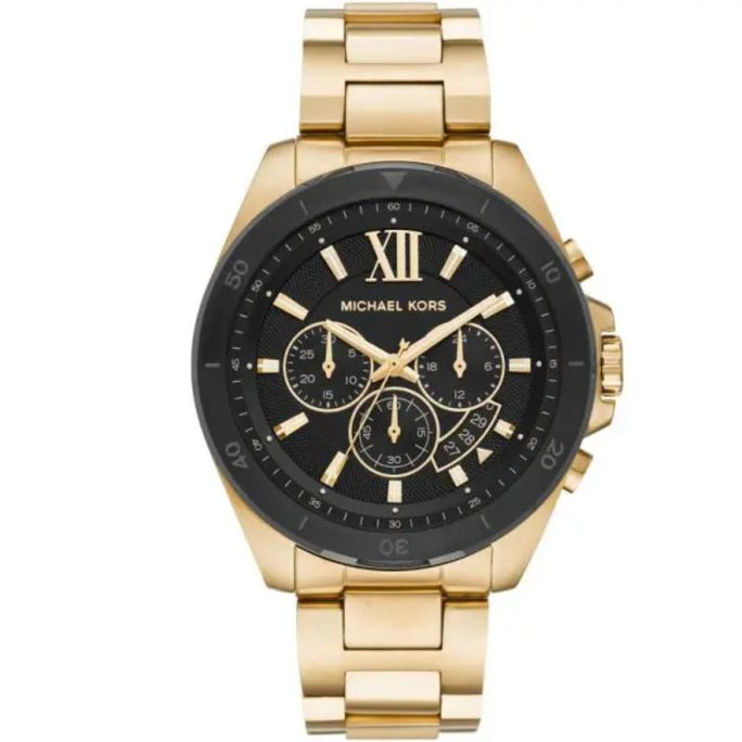 Michael Kors MK8848 Men’s Quartz Stainless Steel Black Dial 45mm Watch