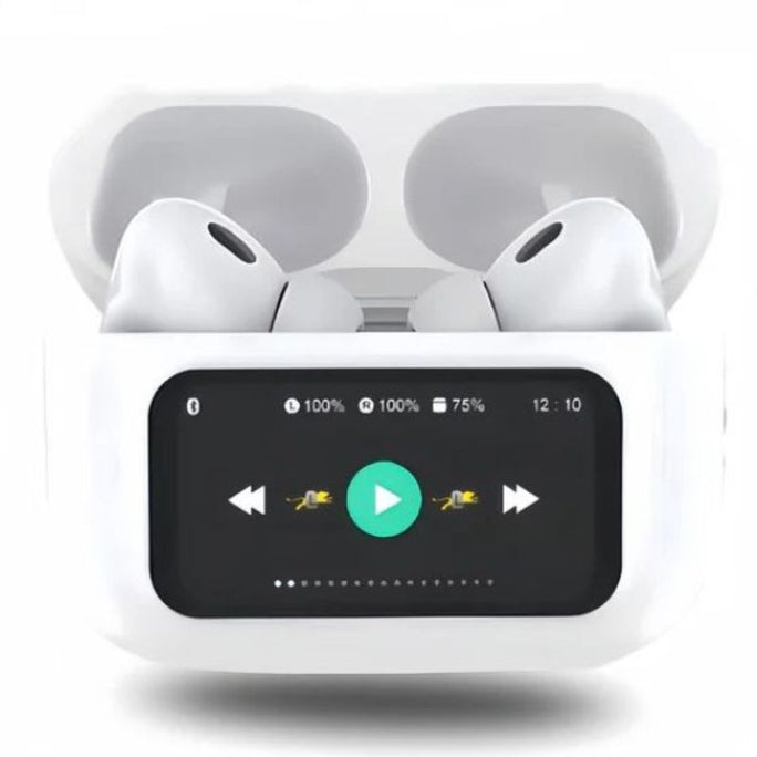 A9 pro Touch Screen Display ANC Wireless Earbuds