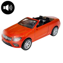 Mercedes Benz Cabriolet Open Roof top Die cast Sports Car Light & Music – 5 inches