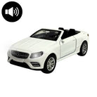 Mercedes Benz Cabriolet Open Roof top Die cast Sports Car Light & Music – 5 inches