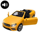 Mercedes Benz Cabriolet Open Roof top Die cast Sports Car Light & Music – 5 inches