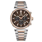 Benyar 5214 Alpha Date Chronograph Edition Stainless Steel Strap Men Watch