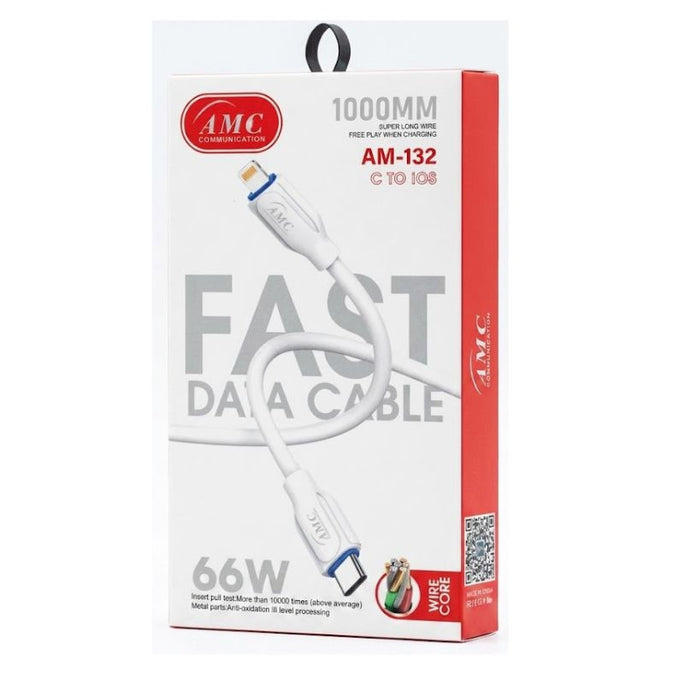 AMC AM-132 66W Type-C to Lightning Fast Data Cable
