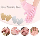 Silicone Gloves, Moisturizing Gloves Non-Slip Palm Elastic Lotion Gloves Size Waterproof Skin Care Gloves for Dry Hand