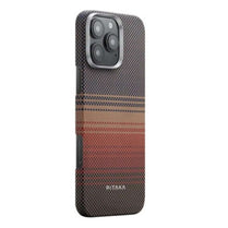 Pitaka Sunset Moonrise Tactile Woven Case for iPhone 16 Pro - Sunset