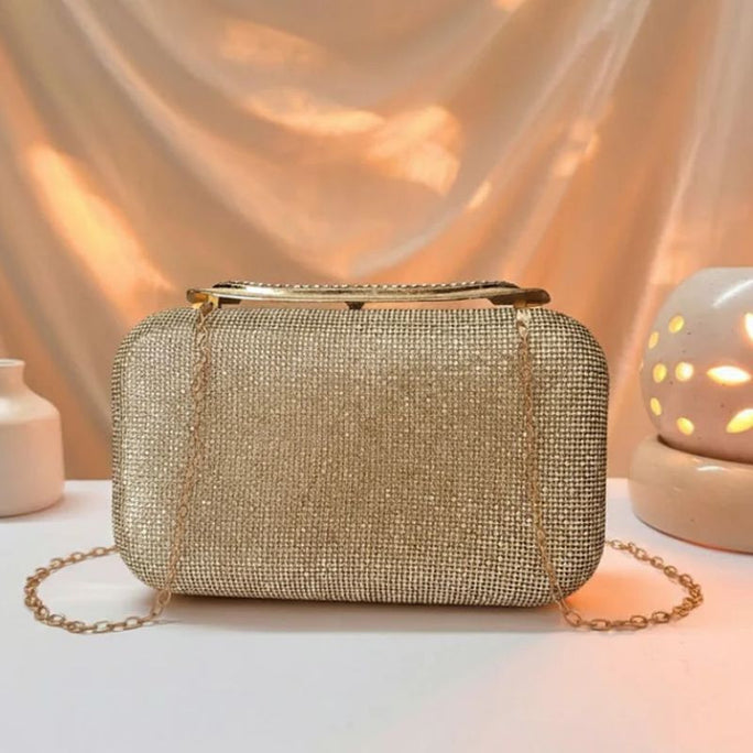 Milli Legacy B0011 Shiny Fancy Clutch For Women