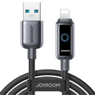 Joyroom S-A55 3A USB-A to Lightning Auto Power-Off Fast Charging Data Cable - 1.2m