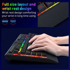 Redragon K521 Netherbane Full size RGB Wired Membrane Keyboard