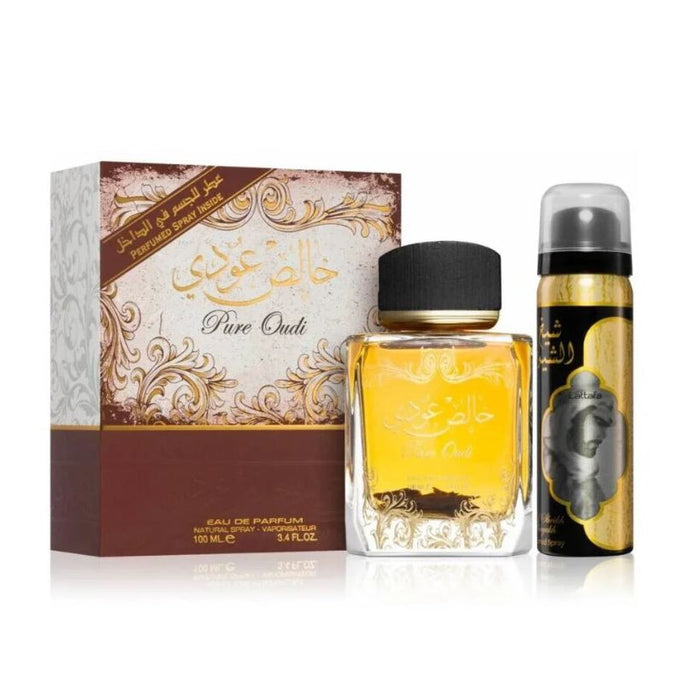 Lattafa Pure Oudi 100 ml + 50 ml Deo – Unisex