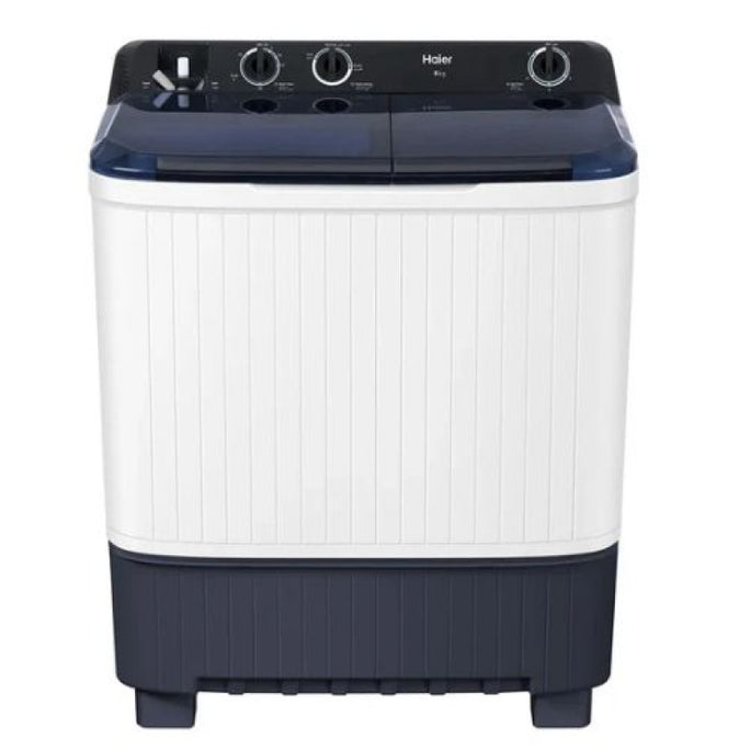Haier HTW100-1217 10Kg Top Load Twin Tub Semi Automatic Washing Machine With Official Warranty