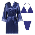 Bihaam Silk Wear 1 Piece Sexy Nighty Sleepwear Silk Satin Night Dress Lingerie Set