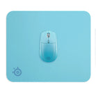 SteelSeries QcK Micro-Woven Cloth, Non-Slip Rubber Base Mouse Pad (Medium, Aqua)