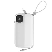 XZone X-QP198 22.5W 10000mAh Power Bank with Built-in Type-C & Lightning Cables