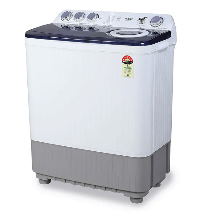 Haier HTW 80-186 8Kg Top Load Semi-Auto Twin Tub Washing Machine With Official Warranty