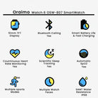 Oraimo OSW-807 Watch 6 Smart Watch