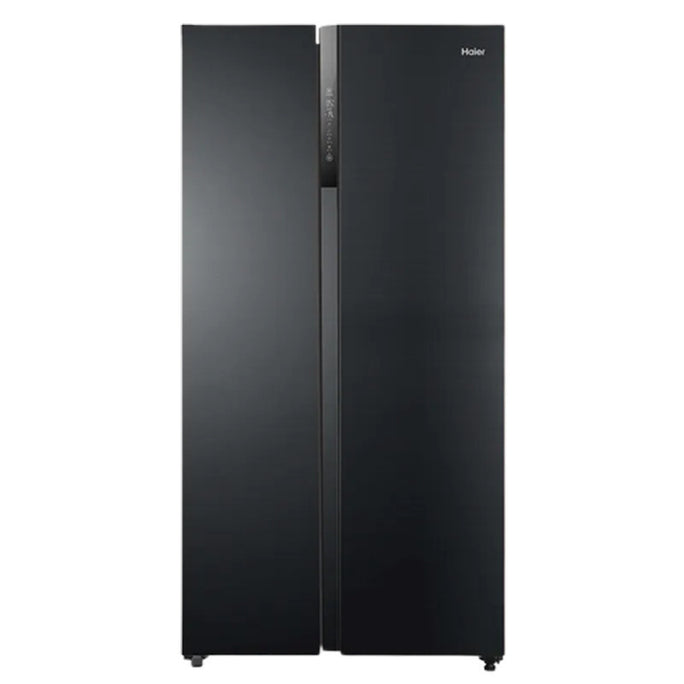 Haier HRF-622 IBG Side-by-Side Glass Door Inverter Refrigerator 22 Cubic Feet With Official Warranty