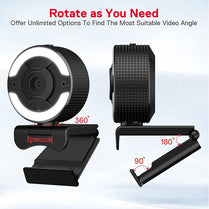 Redragon GW910 OneShot 1080P PC Webcam