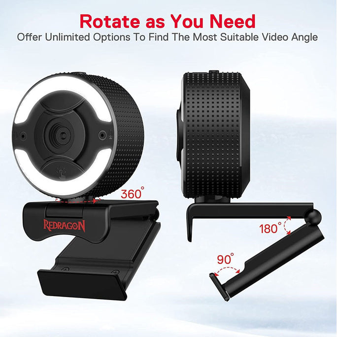 Redragon GW910 OneShot 1080P PC Webcam