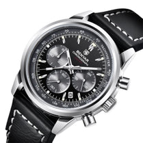 Benyar BY-5188 Chronograph Speed Timer Leather Strap Men Watch