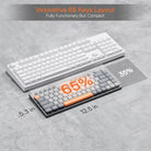 Redragon K609 Horus Pro 65% Wireless RGB Mechanical Keyboard