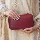 Milli Legacy Midnight Sparkle Crystal Fancy Clutch For Women