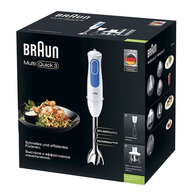 Braun MQ 3035 Multiquick 3 Hand Blender With Official Warranty
