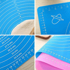 Anti-slip Silicone Baking Mat Non-stick Rolling Dough Pad