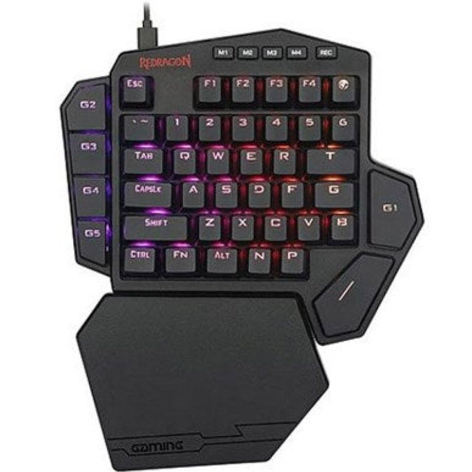 Redragon K585 DITI One-Handed RGB Mechanical Wired Gaming Keyboard
