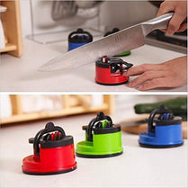 Knife Sharpener With Suction Pad Random Color