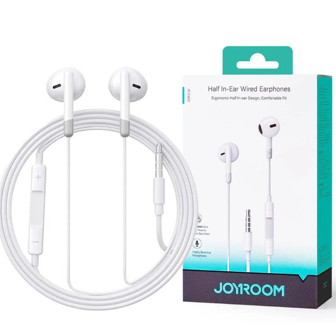 Joyroom JR-EW01 Half In-Ear Wired Earphones