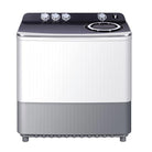 Haier HTW 110-186 10Kg Top Load Twin Tub Semi Automatic Washing Machine With Official Warranty