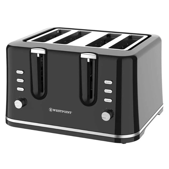 Westpoint WF-2563 Deluxe Pop-Up Toaster 4 Slice With Official Warranty