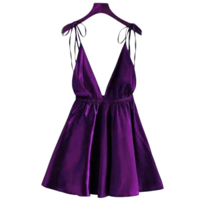 Bihaam Short Silk Sexy Silky Camisole Top For Women