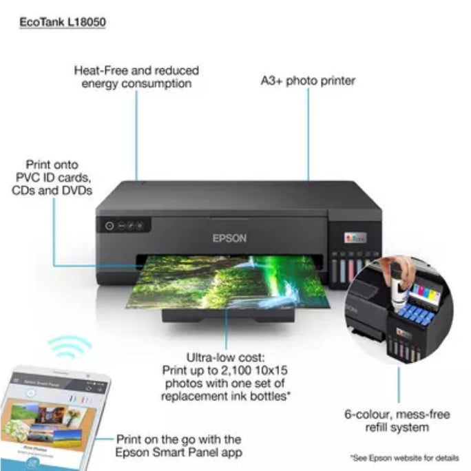 Epson EcoTank L18050 A3 Ink Tank Photo Printer