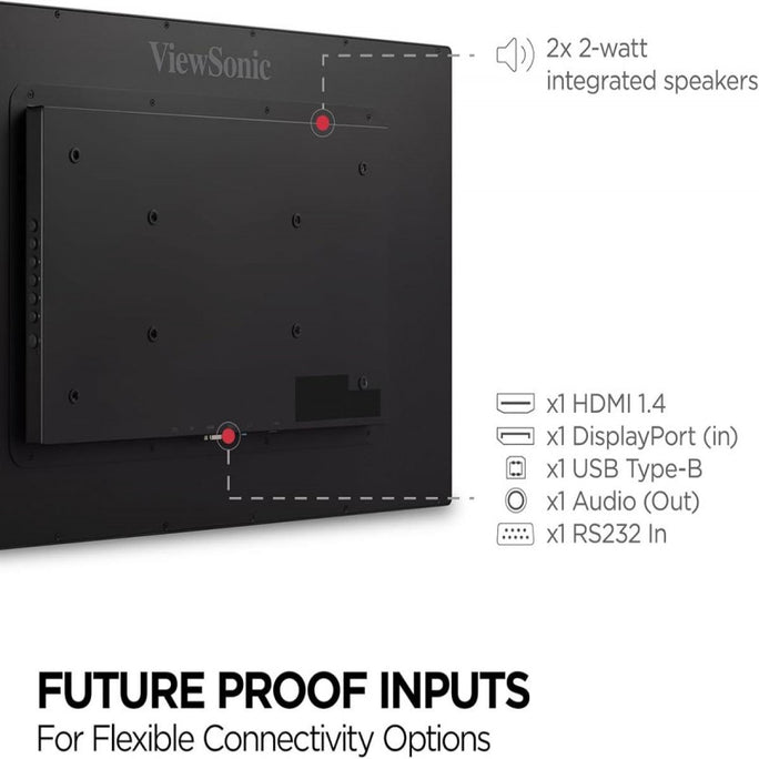 ViewSonic TD3207 32” Open Frame 10 Point Touch Monitor