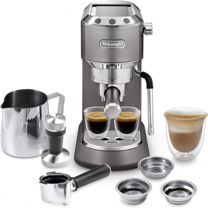 De'Longhi EC885 Dedica Arte Pump-Driven Espresso Coffee Machine | Official Warranty