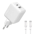 Oraimo OCW-5203EU + 114CC PowerCube 201 20W Dual Port Fast Charger Kit with Type-C to Type-C Cable